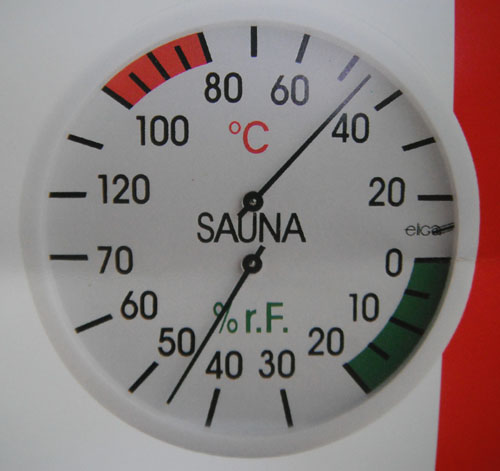 Sauna Temperature meter