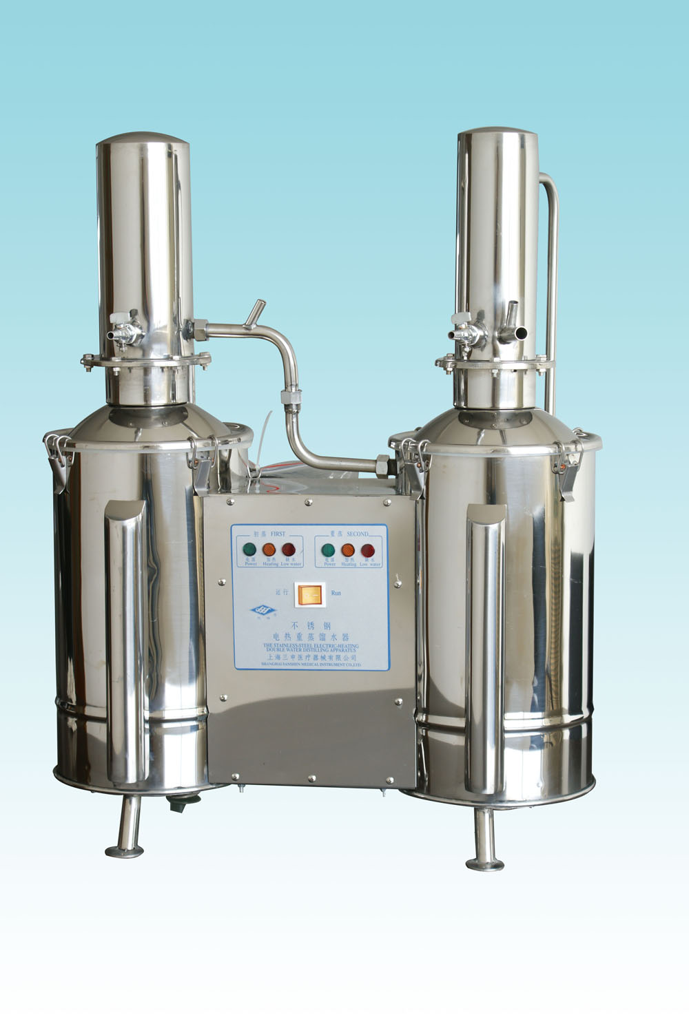 Double water distiller